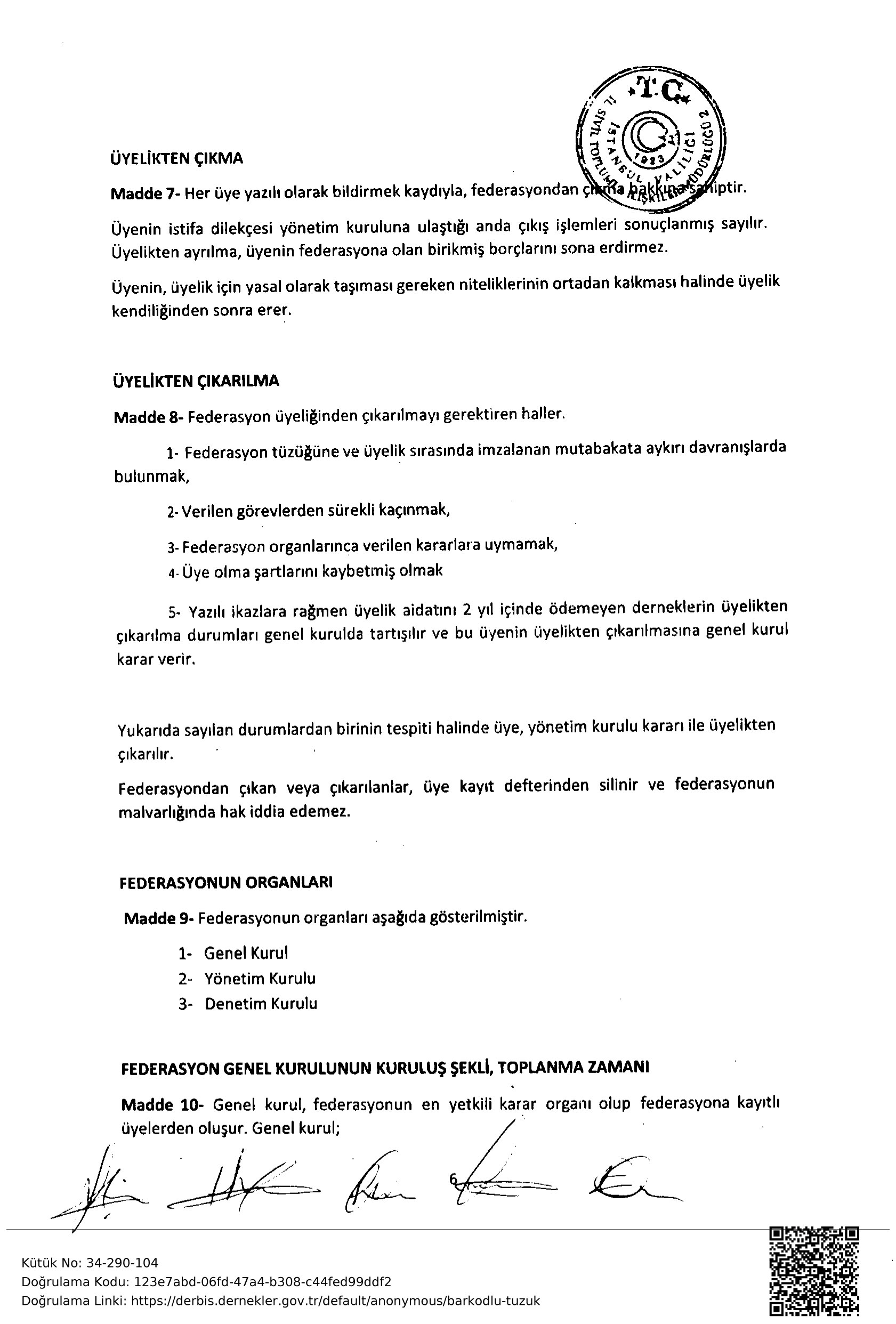 Gehaf Tüzük Sayfa 10