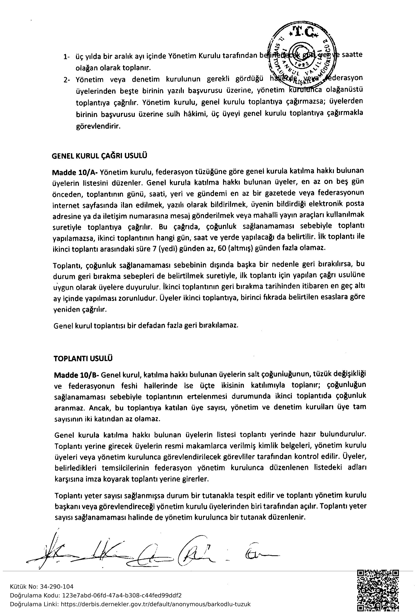 Gehaf Tüzük Sayfa 11