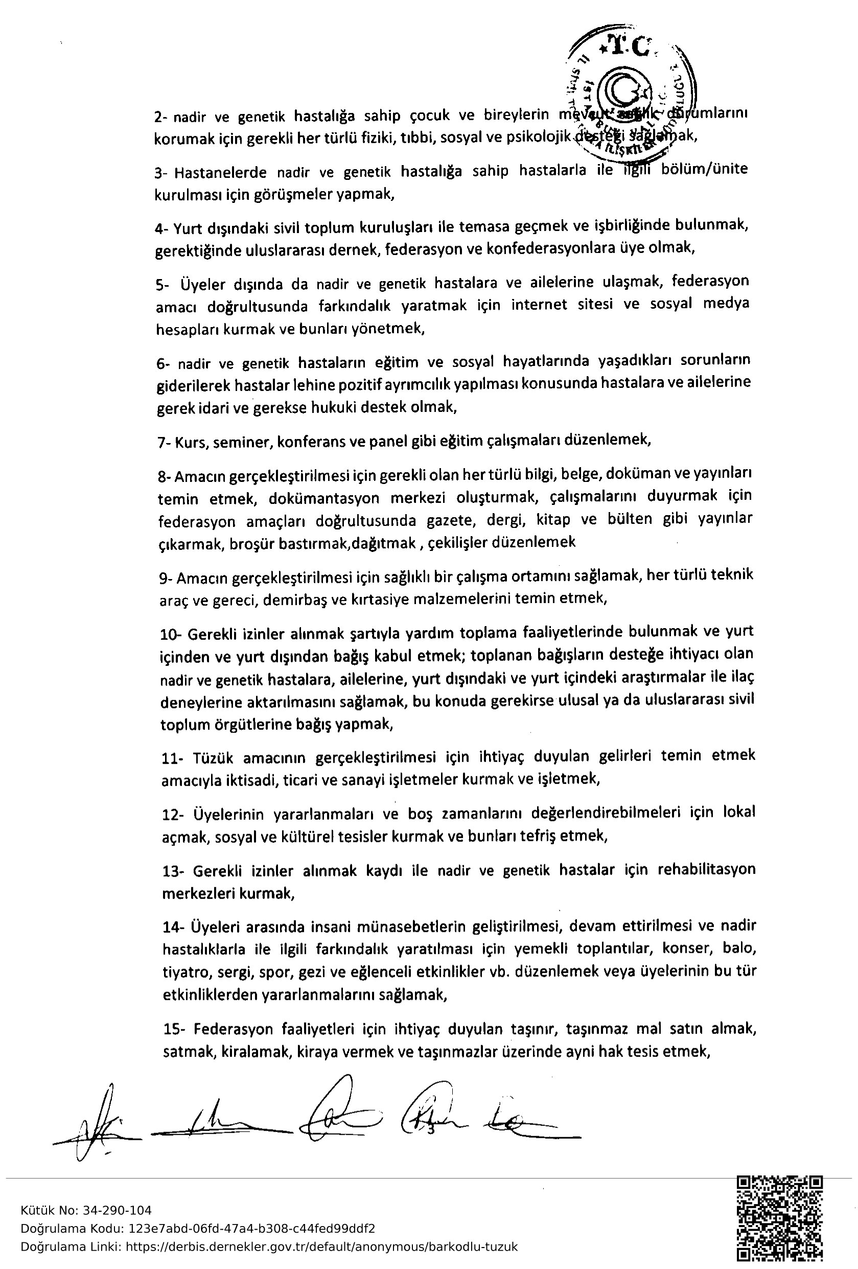 Gehaf Tüzük Sayfa 7
